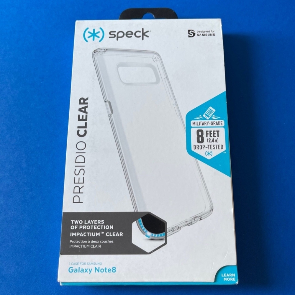Galaxy Note8 - Speck Presidio Clear Case